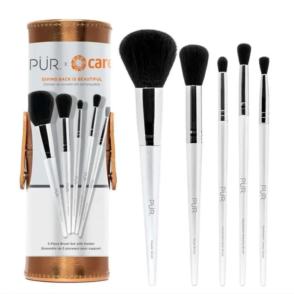 Pur X‎ Care 5-Piece Brush Set w/Holder
